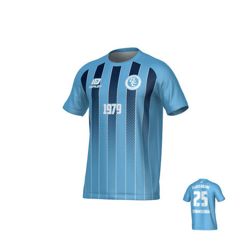 Streamline Jersey - Sky Blue & Navy