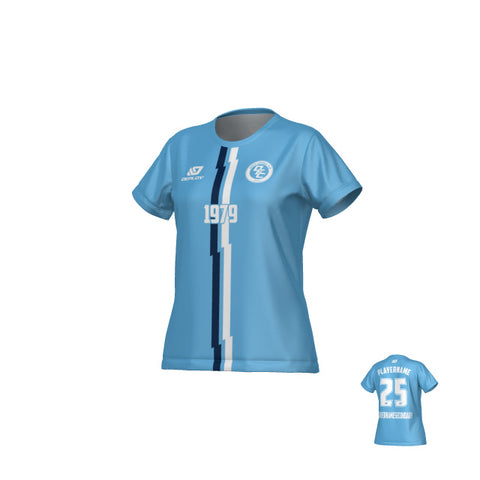 Lightning Womens Jersey - Sky Blue & Navy