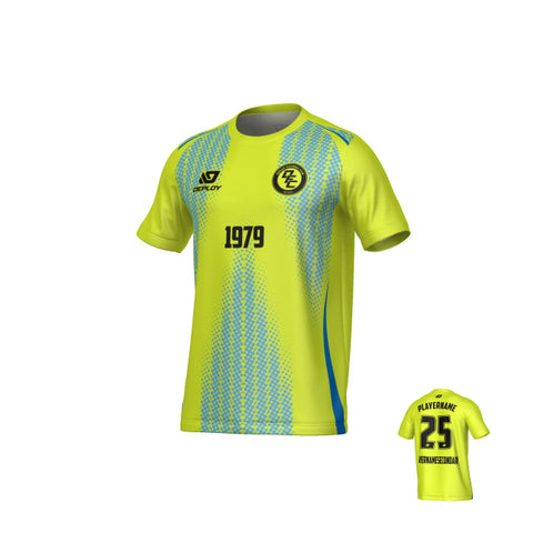Half Tone Jersey - Neon Yellow