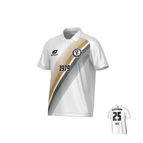 Velocity Collared Jersey - White