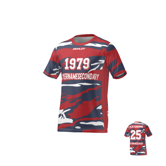 FLIGHT JERSEY 37 - RED - Deploy Football - Australia's Best Footballs & Soccer Balls