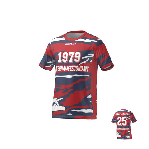 FLIGHT JERSEY 37 - RED - Deploy Football - Australia's Best Footballs & Soccer Balls
