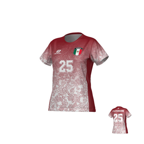 Mexico Home Womens Jersey