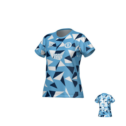 Shards Womens Jersey - Sky Blue & Navy