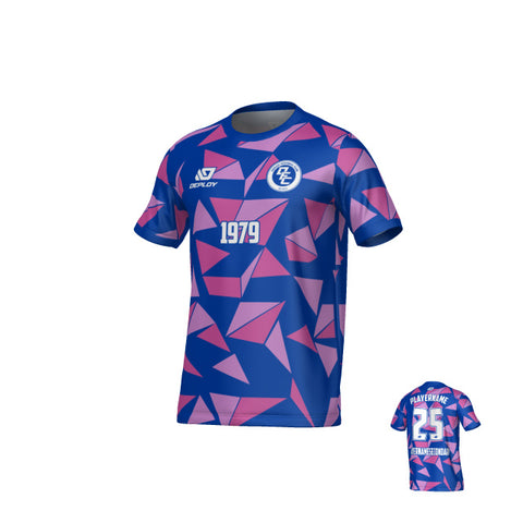 Shards Jersey - Royal Blue & Purple