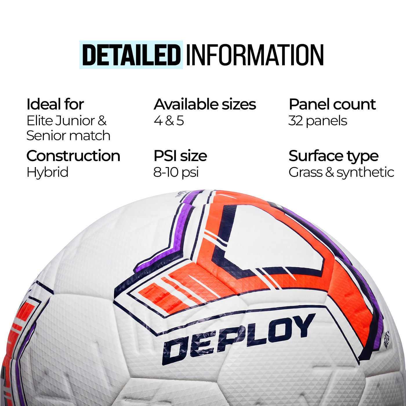 Instinct - Match Football - Deploy Football - Australia's Best Footballs & Soccer Balls