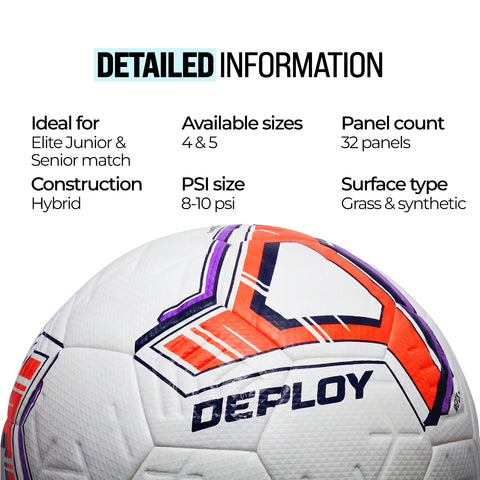 Instinct - Match Football - Deploy Football - Australia's Best Footballs & Soccer Balls