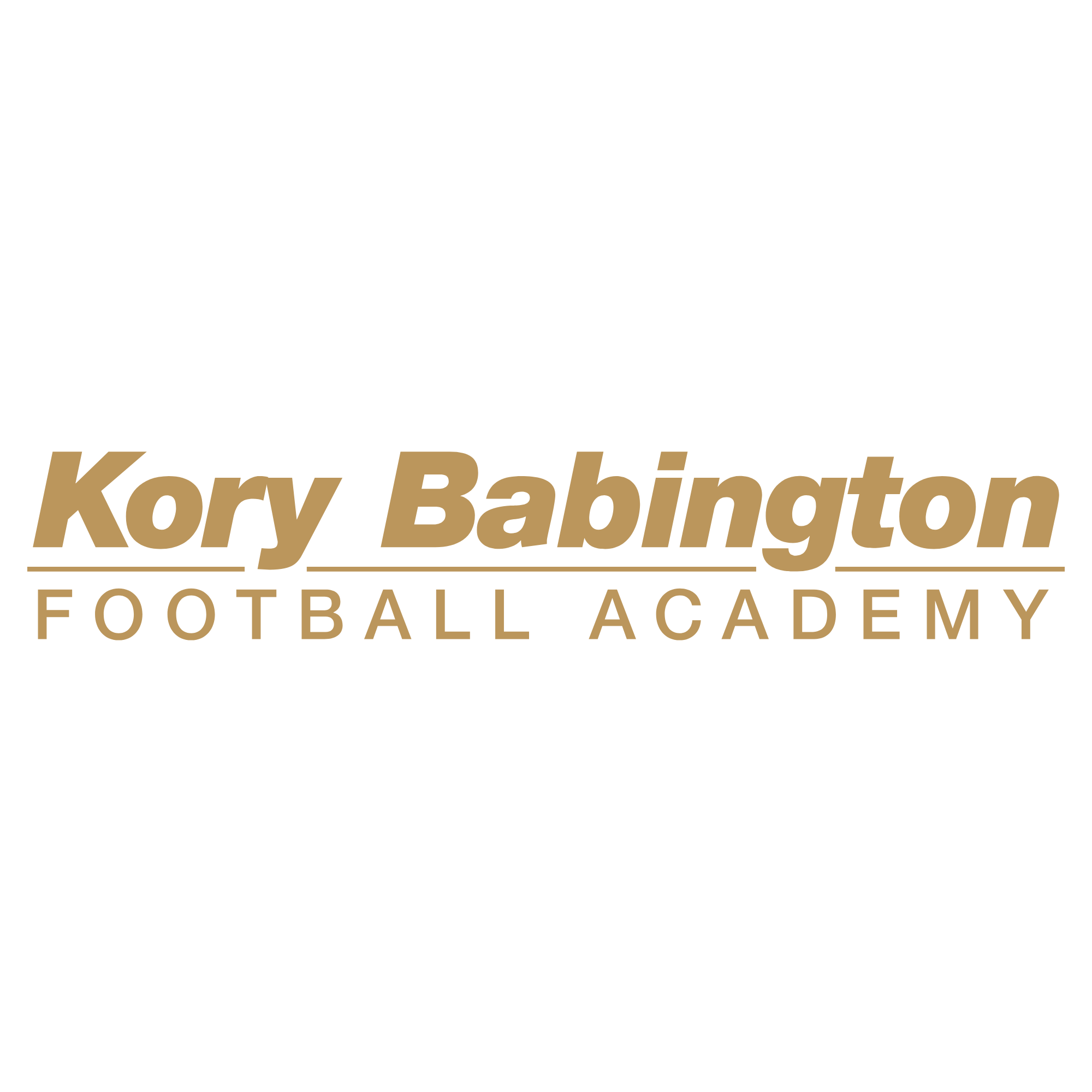 KB Football Academy Logo Deploy Football