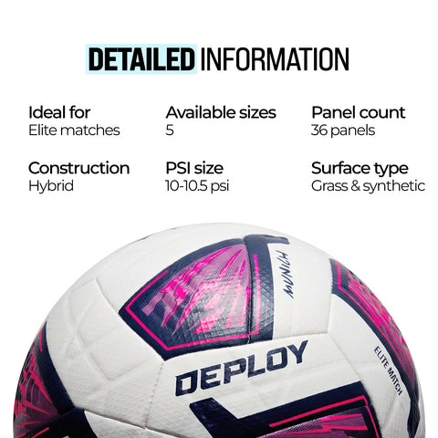 Munich - Elite+ Match Football - Deploy Football - Australia's Best Footballs & Soccer Balls