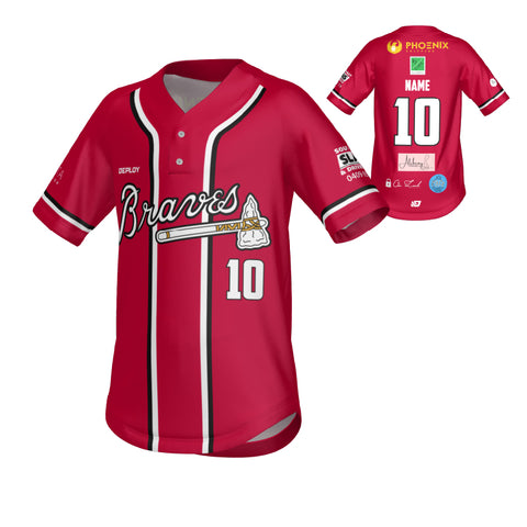 Sportz Braves Softball Club - Homerun Jersey - Youth