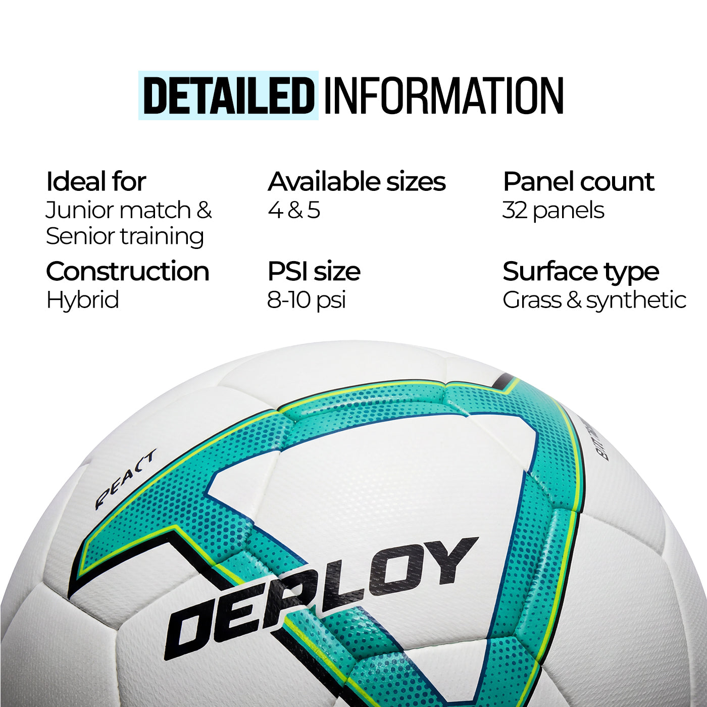 React - Elite Training Football - Deploy Football - Australia's Best Footballs & Soccer Balls